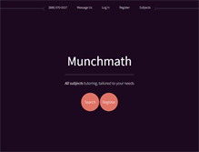Tablet Screenshot of munchmath.com